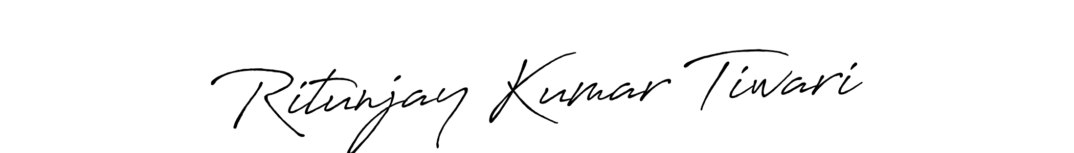 Make a short Ritunjay Kumar Tiwari signature style. Manage your documents anywhere anytime using Antro_Vectra_Bolder. Create and add eSignatures, submit forms, share and send files easily. Ritunjay Kumar Tiwari signature style 7 images and pictures png