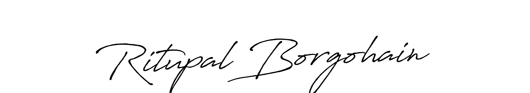 The best way (Antro_Vectra_Bolder) to make a short signature is to pick only two or three words in your name. The name Ritupal Borgohain include a total of six letters. For converting this name. Ritupal Borgohain signature style 7 images and pictures png