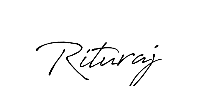 Similarly Antro_Vectra_Bolder is the best handwritten signature design. Signature creator online .You can use it as an online autograph creator for name Rituraj. Rituraj signature style 7 images and pictures png