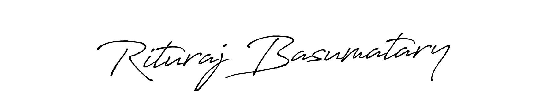 How to make Rituraj Basumatary signature? Antro_Vectra_Bolder is a professional autograph style. Create handwritten signature for Rituraj Basumatary name. Rituraj Basumatary signature style 7 images and pictures png