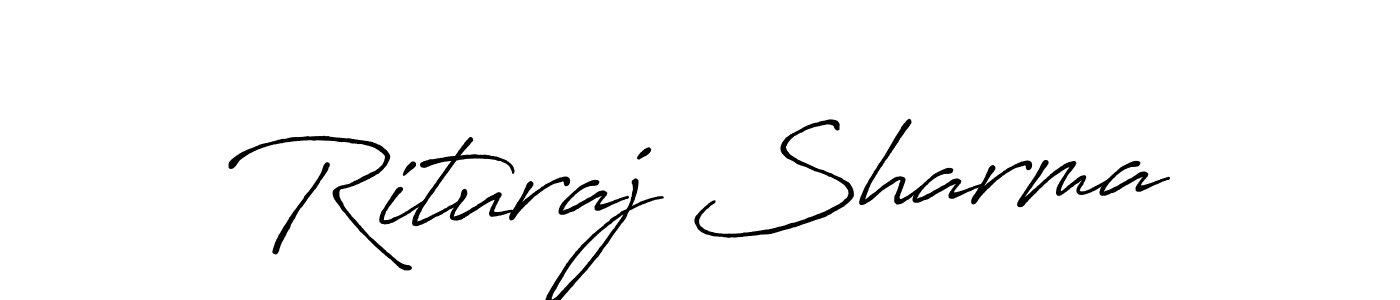 if you are searching for the best signature style for your name Rituraj Sharma. so please give up your signature search. here we have designed multiple signature styles  using Antro_Vectra_Bolder. Rituraj Sharma signature style 7 images and pictures png