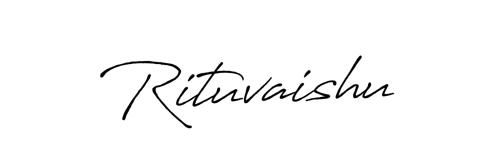 if you are searching for the best signature style for your name Rituvaishu. so please give up your signature search. here we have designed multiple signature styles  using Antro_Vectra_Bolder. Rituvaishu signature style 7 images and pictures png