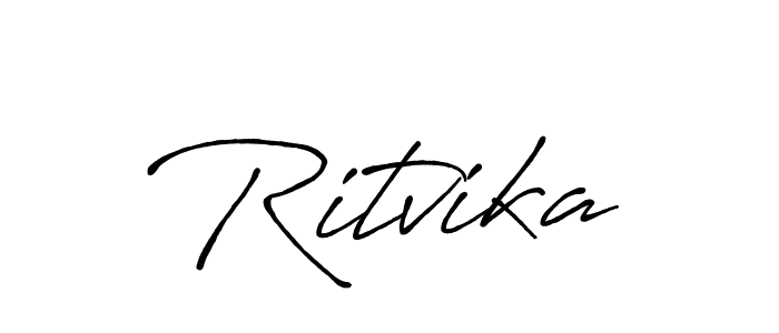 Once you've used our free online signature maker to create your best signature Antro_Vectra_Bolder style, it's time to enjoy all of the benefits that Ritvika name signing documents. Ritvika signature style 7 images and pictures png