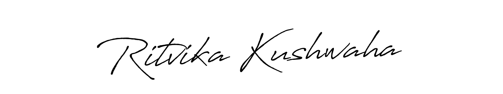 Once you've used our free online signature maker to create your best signature Antro_Vectra_Bolder style, it's time to enjoy all of the benefits that Ritvika Kushwaha name signing documents. Ritvika Kushwaha signature style 7 images and pictures png