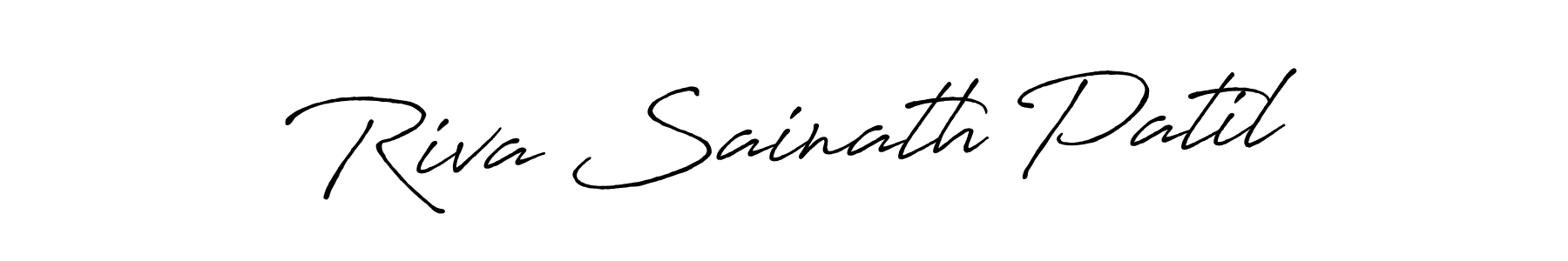 You can use this online signature creator to create a handwritten signature for the name Riva Sainath Patil. This is the best online autograph maker. Riva Sainath Patil signature style 7 images and pictures png