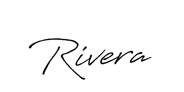 Rivera stylish signature style. Best Handwritten Sign (Antro_Vectra_Bolder) for my name. Handwritten Signature Collection Ideas for my name Rivera. Rivera signature style 7 images and pictures png