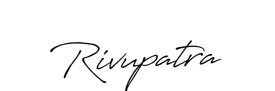 Rivupatra stylish signature style. Best Handwritten Sign (Antro_Vectra_Bolder) for my name. Handwritten Signature Collection Ideas for my name Rivupatra. Rivupatra signature style 7 images and pictures png