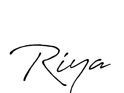 Antro_Vectra_Bolder is a professional signature style that is perfect for those who want to add a touch of class to their signature. It is also a great choice for those who want to make their signature more unique. Get Riya name to fancy signature for free. Riya signature style 7 images and pictures png