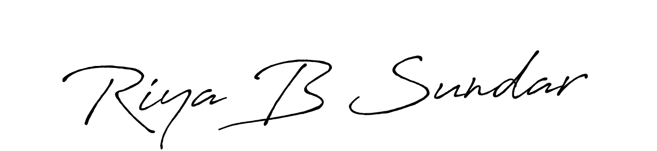 Here are the top 10 professional signature styles for the name Riya B Sundar. These are the best autograph styles you can use for your name. Riya B Sundar signature style 7 images and pictures png