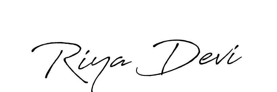 Once you've used our free online signature maker to create your best signature Antro_Vectra_Bolder style, it's time to enjoy all of the benefits that Riya Devi name signing documents. Riya Devi signature style 7 images and pictures png