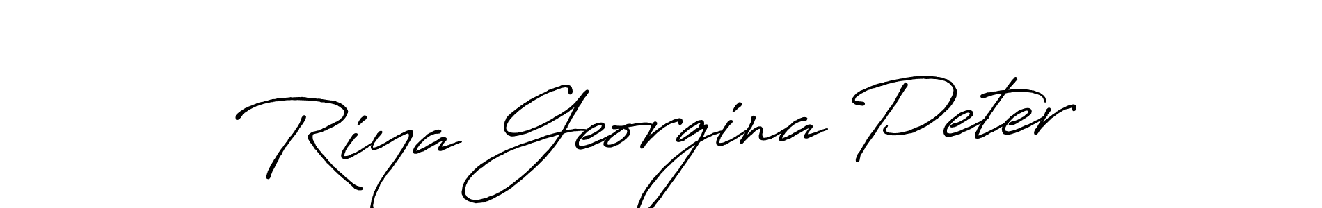 Here are the top 10 professional signature styles for the name Riya Georgina Peter. These are the best autograph styles you can use for your name. Riya Georgina Peter signature style 7 images and pictures png