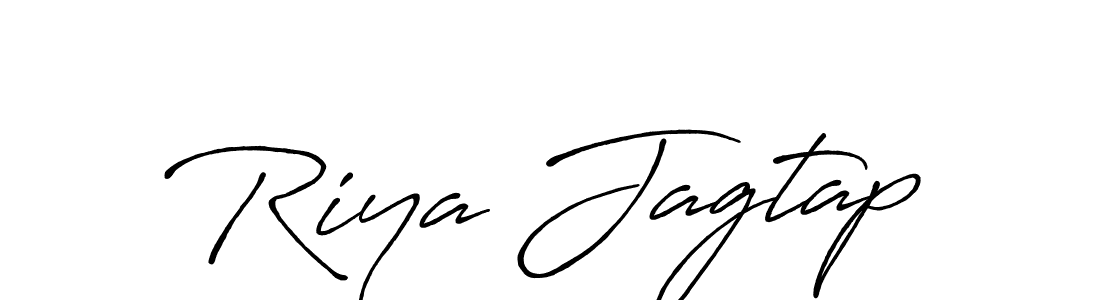 Antro_Vectra_Bolder is a professional signature style that is perfect for those who want to add a touch of class to their signature. It is also a great choice for those who want to make their signature more unique. Get Riya Jagtap name to fancy signature for free. Riya Jagtap signature style 7 images and pictures png