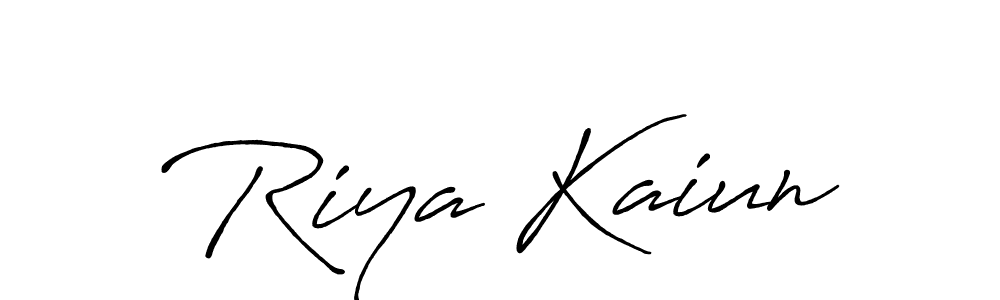 Here are the top 10 professional signature styles for the name Riya Kaiun. These are the best autograph styles you can use for your name. Riya Kaiun signature style 7 images and pictures png