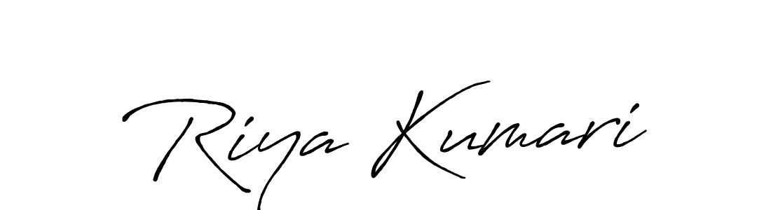 Also You can easily find your signature by using the search form. We will create Riya Kumari name handwritten signature images for you free of cost using Antro_Vectra_Bolder sign style. Riya Kumari signature style 7 images and pictures png
