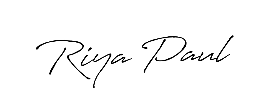 Make a beautiful signature design for name Riya Paul. Use this online signature maker to create a handwritten signature for free. Riya Paul signature style 7 images and pictures png