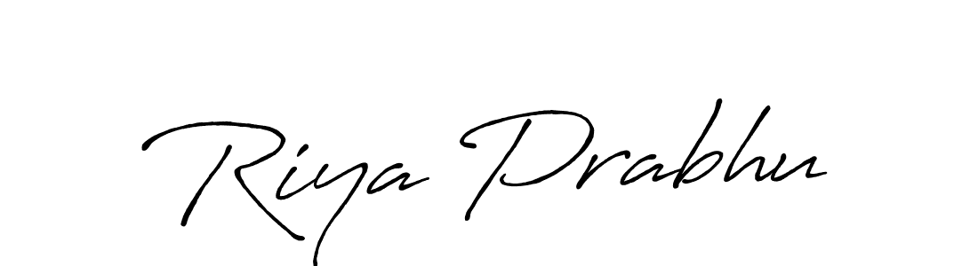 Best and Professional Signature Style for Riya Prabhu. Antro_Vectra_Bolder Best Signature Style Collection. Riya Prabhu signature style 7 images and pictures png