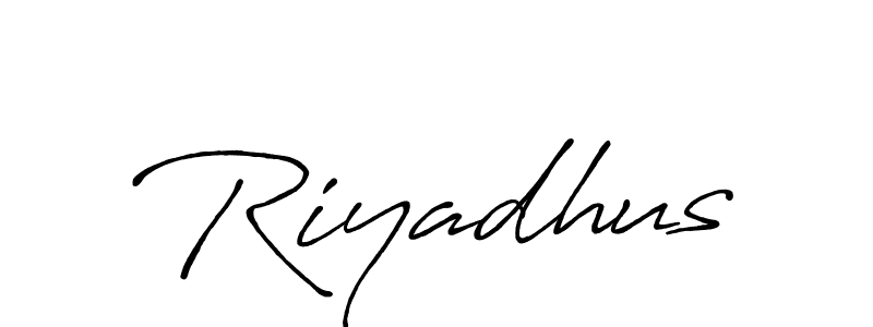 Once you've used our free online signature maker to create your best signature Antro_Vectra_Bolder style, it's time to enjoy all of the benefits that Riyadhus name signing documents. Riyadhus signature style 7 images and pictures png