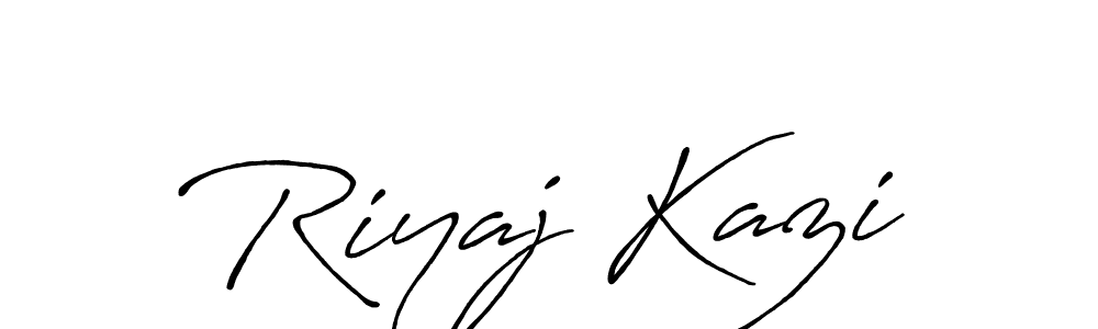 Once you've used our free online signature maker to create your best signature Antro_Vectra_Bolder style, it's time to enjoy all of the benefits that Riyaj Kazi name signing documents. Riyaj Kazi signature style 7 images and pictures png