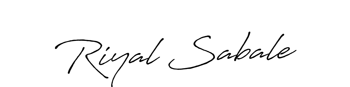 Check out images of Autograph of Riyal Sabale name. Actor Riyal Sabale Signature Style. Antro_Vectra_Bolder is a professional sign style online. Riyal Sabale signature style 7 images and pictures png