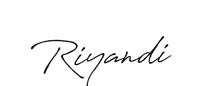 The best way (Antro_Vectra_Bolder) to make a short signature is to pick only two or three words in your name. The name Riyandi include a total of six letters. For converting this name. Riyandi signature style 7 images and pictures png