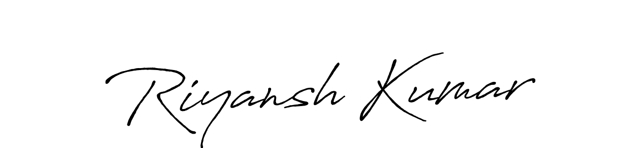 This is the best signature style for the Riyansh Kumar name. Also you like these signature font (Antro_Vectra_Bolder). Mix name signature. Riyansh Kumar signature style 7 images and pictures png
