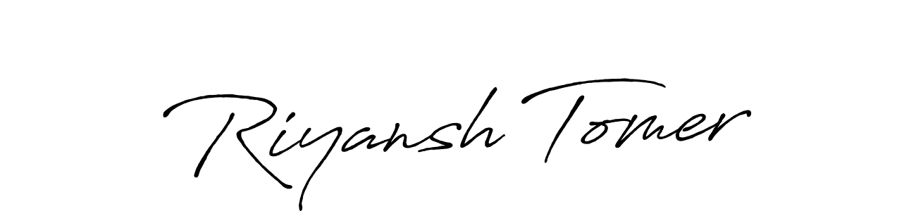 Best and Professional Signature Style for Riyansh Tomer. Antro_Vectra_Bolder Best Signature Style Collection. Riyansh Tomer signature style 7 images and pictures png