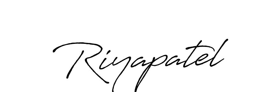Make a short Riyapatel signature style. Manage your documents anywhere anytime using Antro_Vectra_Bolder. Create and add eSignatures, submit forms, share and send files easily. Riyapatel signature style 7 images and pictures png