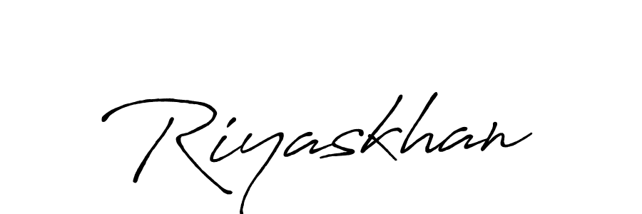 It looks lik you need a new signature style for name Riyaskhan. Design unique handwritten (Antro_Vectra_Bolder) signature with our free signature maker in just a few clicks. Riyaskhan signature style 7 images and pictures png