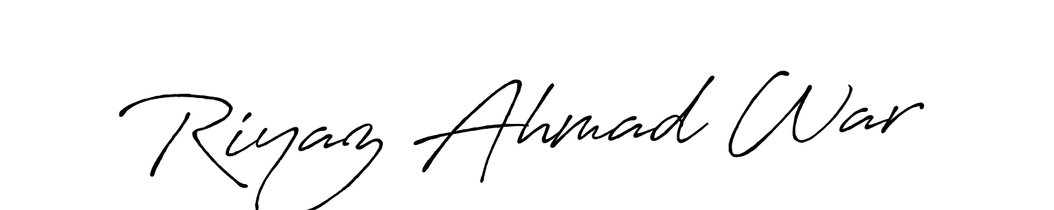 Make a beautiful signature design for name Riyaz Ahmad War. Use this online signature maker to create a handwritten signature for free. Riyaz Ahmad War signature style 7 images and pictures png