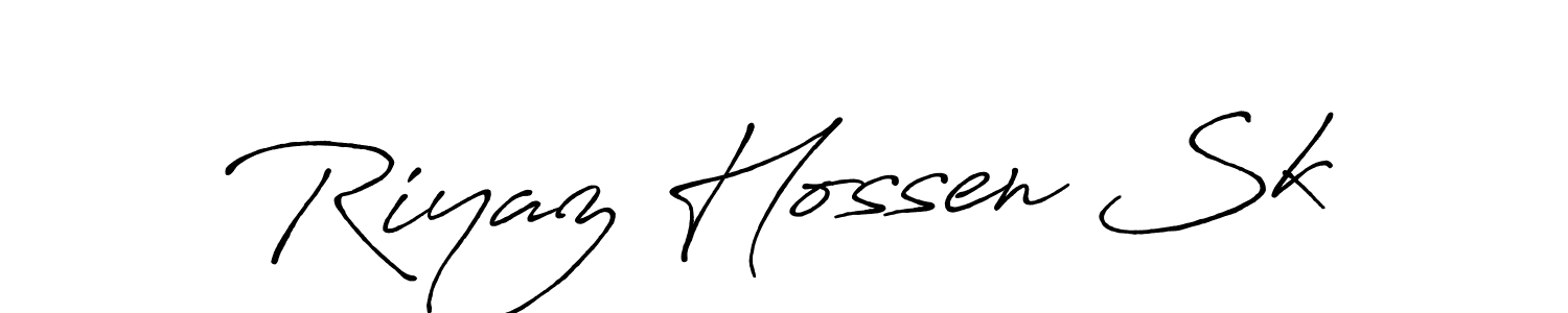 You can use this online signature creator to create a handwritten signature for the name Riyaz Hossen Sk. This is the best online autograph maker. Riyaz Hossen Sk signature style 7 images and pictures png