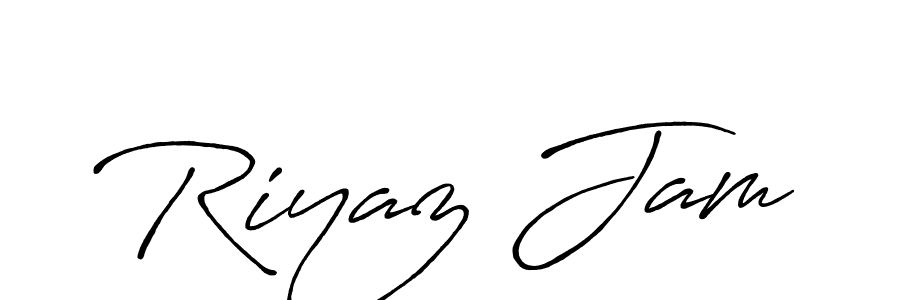 Make a beautiful signature design for name Riyaz Jam. Use this online signature maker to create a handwritten signature for free. Riyaz Jam signature style 7 images and pictures png