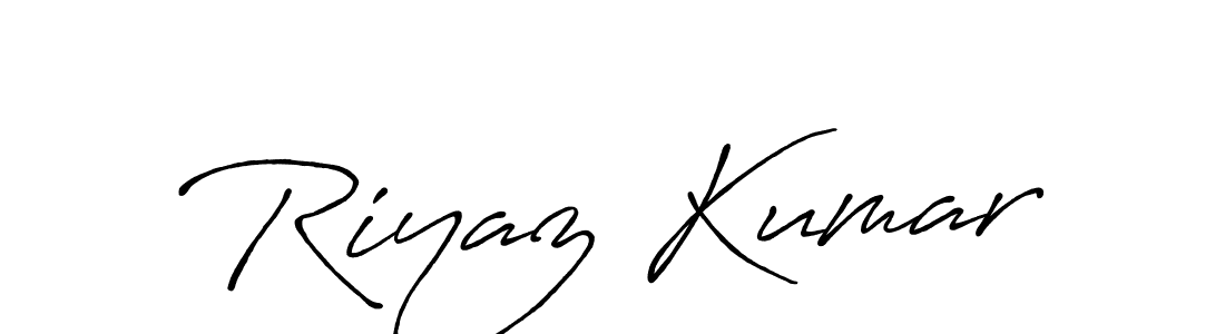It looks lik you need a new signature style for name Riyaz Kumar. Design unique handwritten (Antro_Vectra_Bolder) signature with our free signature maker in just a few clicks. Riyaz Kumar signature style 7 images and pictures png
