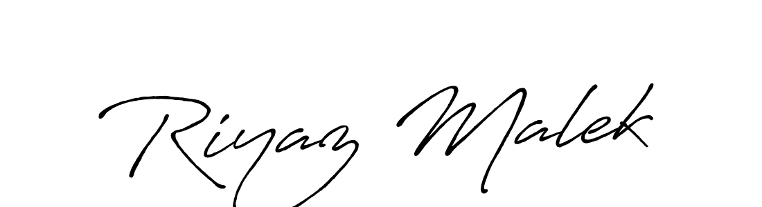 It looks lik you need a new signature style for name Riyaz Malek. Design unique handwritten (Antro_Vectra_Bolder) signature with our free signature maker in just a few clicks. Riyaz Malek signature style 7 images and pictures png