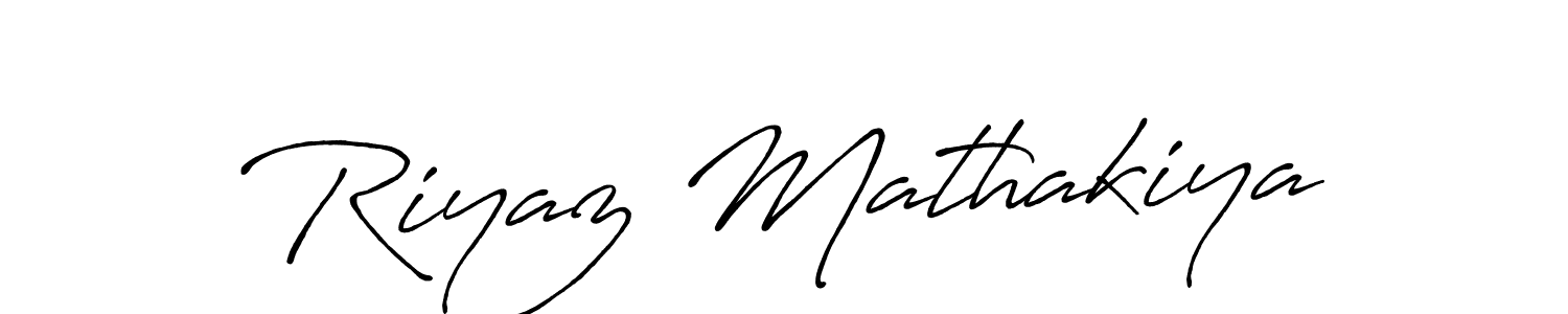 It looks lik you need a new signature style for name Riyaz Mathakiya. Design unique handwritten (Antro_Vectra_Bolder) signature with our free signature maker in just a few clicks. Riyaz Mathakiya signature style 7 images and pictures png