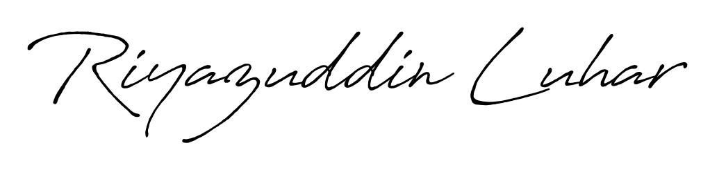 It looks like you need a new signature style for name Riyazuddin Luhar. Design unique handwritten (Antro_Vectra_Bolder) signature with our free signature maker in just a few clicks. Riyazuddin Luhar signature style 7 images and pictures png