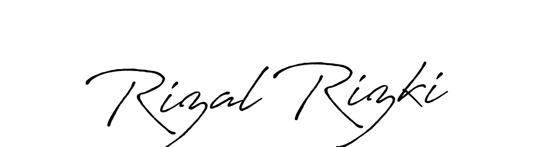 You should practise on your own different ways (Antro_Vectra_Bolder) to write your name (Rizal Rizki) in signature. don't let someone else do it for you. Rizal Rizki signature style 7 images and pictures png