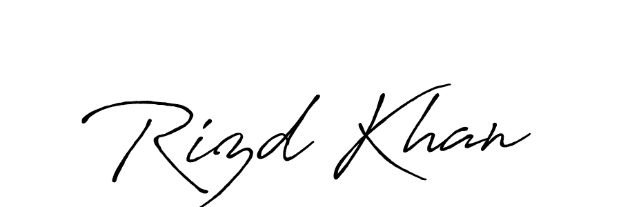 You can use this online signature creator to create a handwritten signature for the name Rizd Khan. This is the best online autograph maker. Rizd Khan signature style 7 images and pictures png