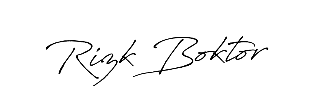 Best and Professional Signature Style for Rizk Boktor. Antro_Vectra_Bolder Best Signature Style Collection. Rizk Boktor signature style 7 images and pictures png