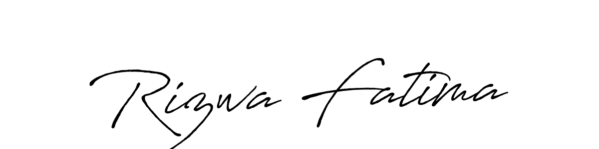 You should practise on your own different ways (Antro_Vectra_Bolder) to write your name (Rizwa Fatima) in signature. don't let someone else do it for you. Rizwa Fatima signature style 7 images and pictures png
