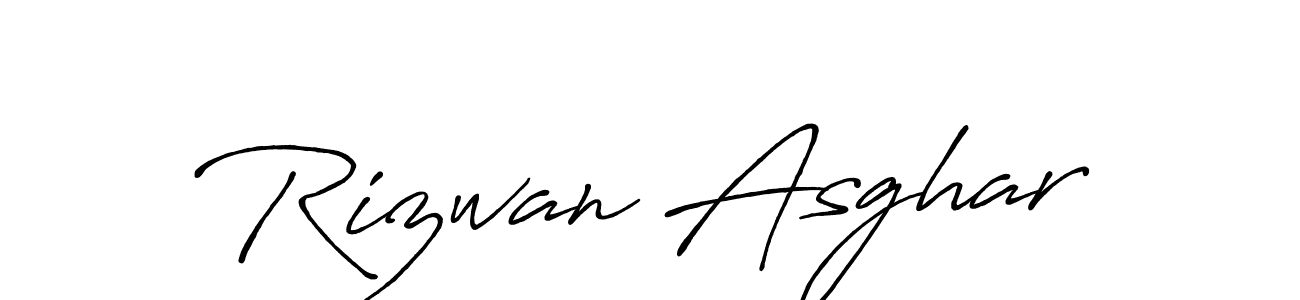 Make a beautiful signature design for name Rizwan Asghar. Use this online signature maker to create a handwritten signature for free. Rizwan Asghar signature style 7 images and pictures png