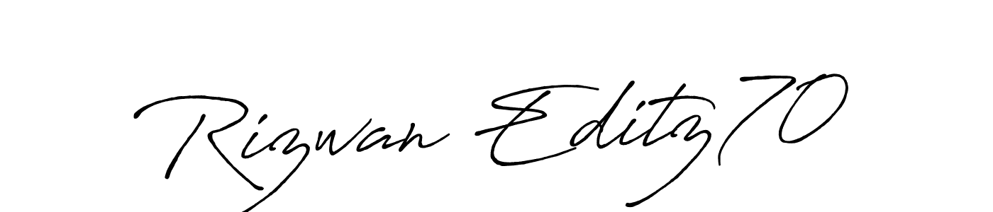 Once you've used our free online signature maker to create your best signature Antro_Vectra_Bolder style, it's time to enjoy all of the benefits that Rizwan Editz70 name signing documents. Rizwan Editz70 signature style 7 images and pictures png