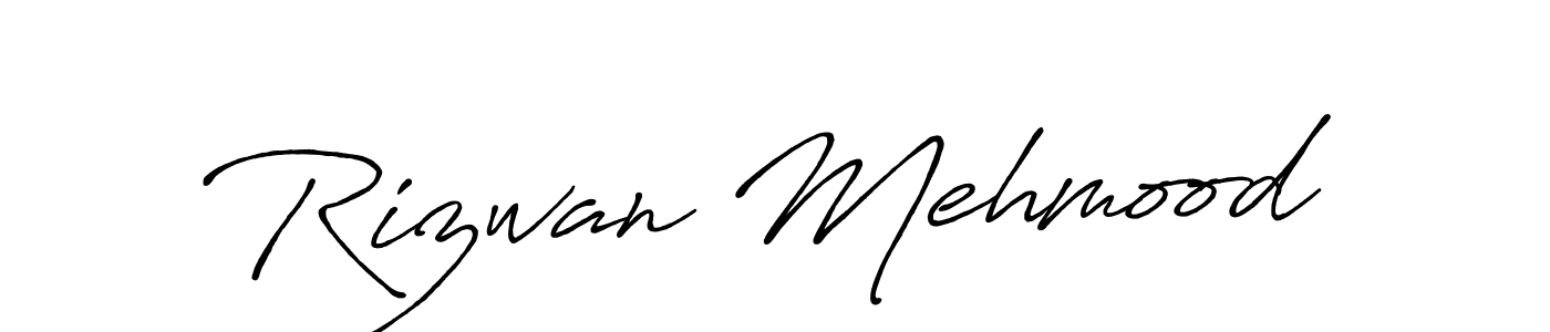 How to Draw Rizwan Mehmood signature style? Antro_Vectra_Bolder is a latest design signature styles for name Rizwan Mehmood. Rizwan Mehmood signature style 7 images and pictures png