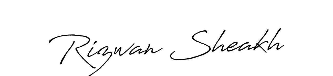 You should practise on your own different ways (Antro_Vectra_Bolder) to write your name (Rizwan Sheakh) in signature. don't let someone else do it for you. Rizwan Sheakh signature style 7 images and pictures png
