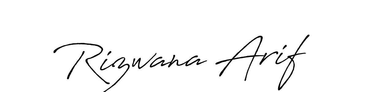 Similarly Antro_Vectra_Bolder is the best handwritten signature design. Signature creator online .You can use it as an online autograph creator for name Rizwana Arif. Rizwana Arif signature style 7 images and pictures png