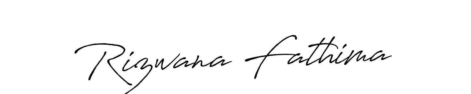 Also we have Rizwana Fathima name is the best signature style. Create professional handwritten signature collection using Antro_Vectra_Bolder autograph style. Rizwana Fathima signature style 7 images and pictures png