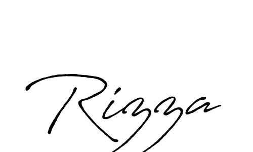 You should practise on your own different ways (Antro_Vectra_Bolder) to write your name (Rizza) in signature. don't let someone else do it for you. Rizza signature style 7 images and pictures png