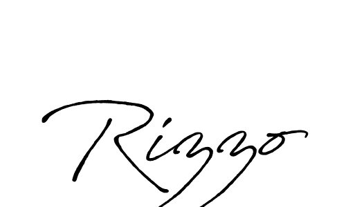 How to make Rizzo name signature. Use Antro_Vectra_Bolder style for creating short signs online. This is the latest handwritten sign. Rizzo signature style 7 images and pictures png