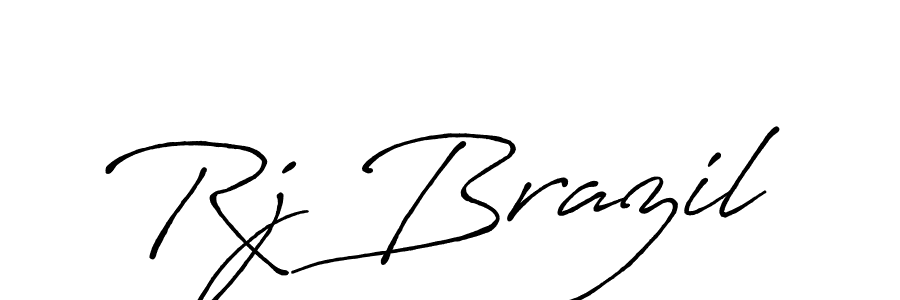 Best and Professional Signature Style for Rj Brazil. Antro_Vectra_Bolder Best Signature Style Collection. Rj Brazil signature style 7 images and pictures png