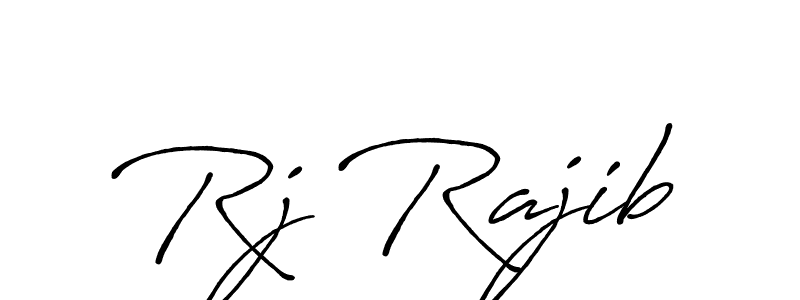 Also You can easily find your signature by using the search form. We will create Rj Rajib name handwritten signature images for you free of cost using Antro_Vectra_Bolder sign style. Rj Rajib signature style 7 images and pictures png