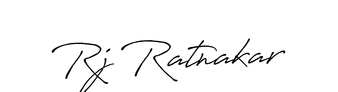 Also we have Rj Ratnakar name is the best signature style. Create professional handwritten signature collection using Antro_Vectra_Bolder autograph style. Rj Ratnakar signature style 7 images and pictures png